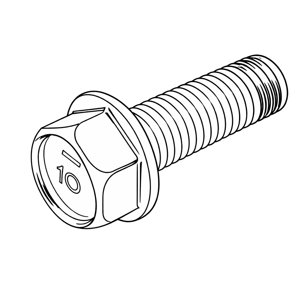 Šroub uchycení předního brzdového třmenu